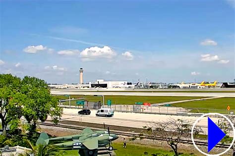 mia airport webcam|More.